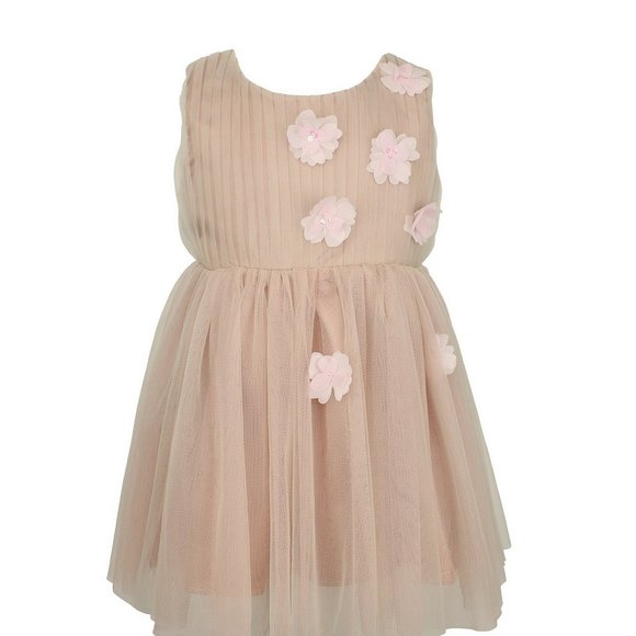 NWT Popatu Floral Satin Dress– Perfect for Parties & Weddings